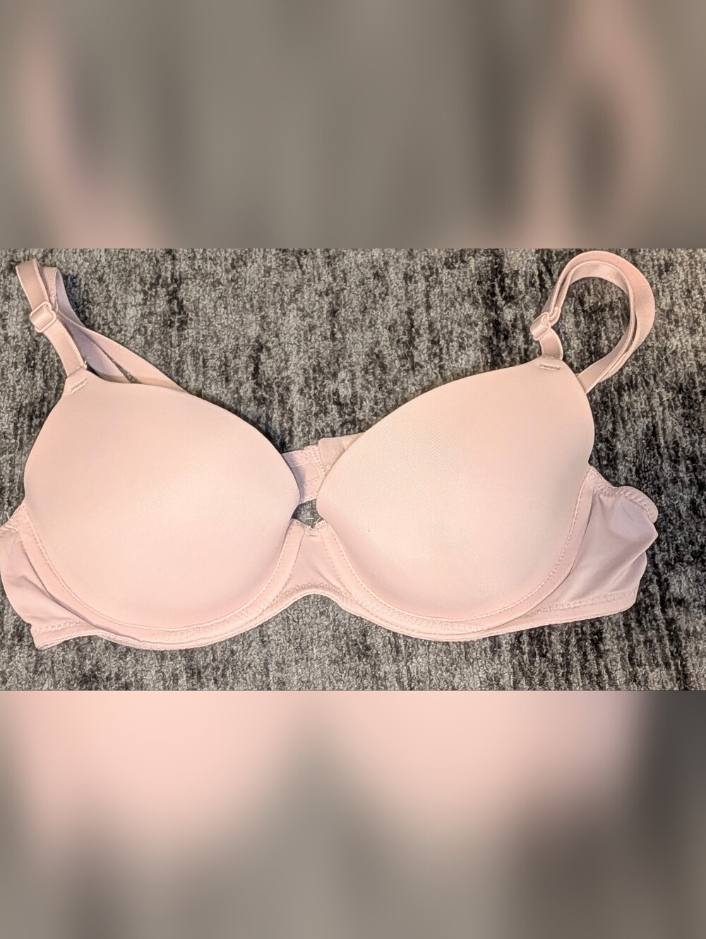 Victoria's Secret Pink - Pale Pink, Wear Everywhere Lightly Lined Bra - 34A